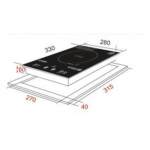 德信 Kuzzo IH-202 28厘米2000W單頭電磁爐